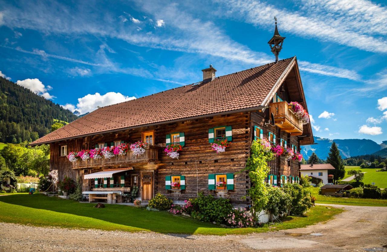 Bauernhof Lehengut Villa Pfarrwerfen Buitenkant foto
